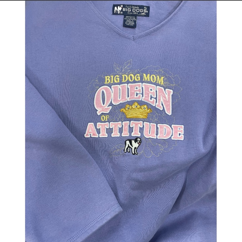 Big Dogs Queen Y2K Sweater